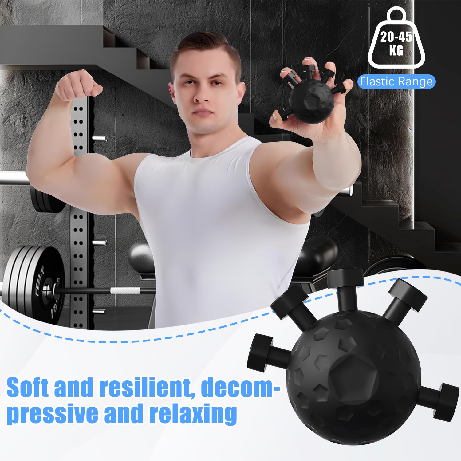 Hand & Finger Grip Trainer: PVC Strength Tool for Musicians & Athletes (2026 Upgrade)