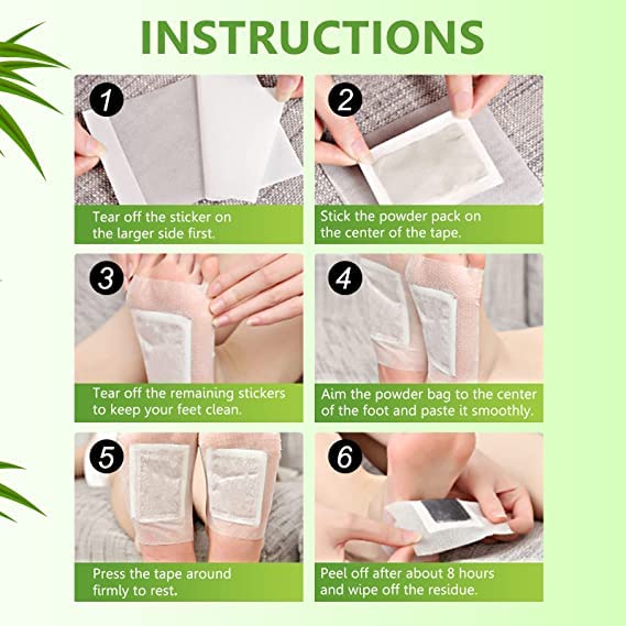 Vitality Soles: Deep Cleansing Energy Patches (10 Pack)