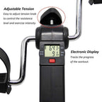 Portable Mini Exercise Bike: Foldable Arm & Leg Cycle for Physiotherapy