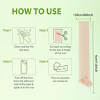 Medical Grade Silicone Scar Tape – Advanced Repair Roll (1.6" x 60")