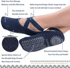 Ultra-Grip Studio Socks: Anti-Skid Yoga & Pilates Essentials