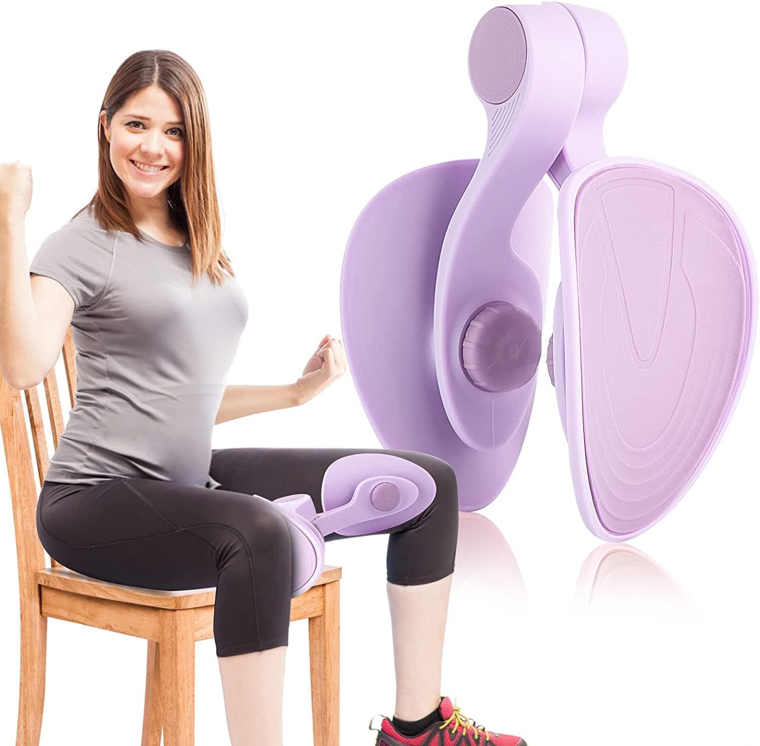 Thigh Master & Pelvic Floor Trainer: Inner Thigh Toner for Home Gym