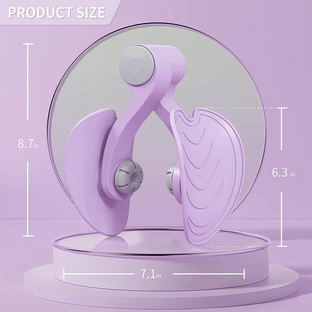 Thigh Master & Pelvic Floor Trainer: Inner Thigh Toner for Home Gym