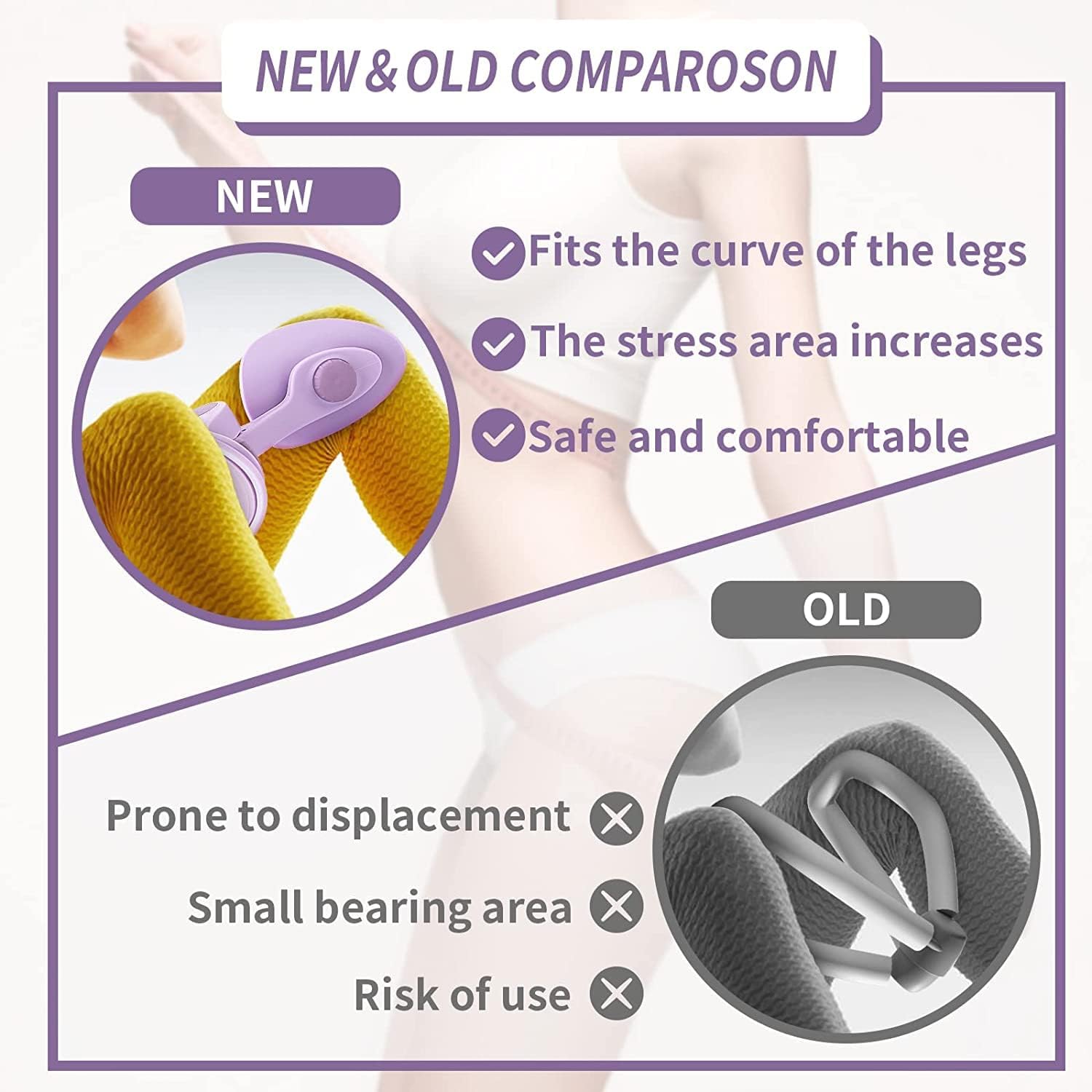 Thigh Master & Pelvic Floor Trainer: Inner Thigh Toner for Home Gym